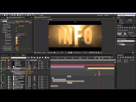 Trapcode Shine Basics // AE Tutorial // by RevossHD