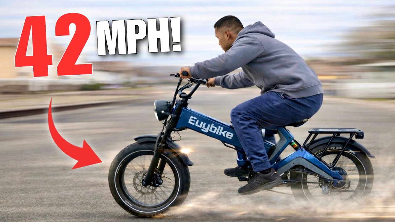 САМЫЙ БЫСТРЫЙ СКЛАДНОЙ ЭЛЕКТРОВЕЛОСИПЕД НА РЫНКЕ! | Euybike K6 Pro