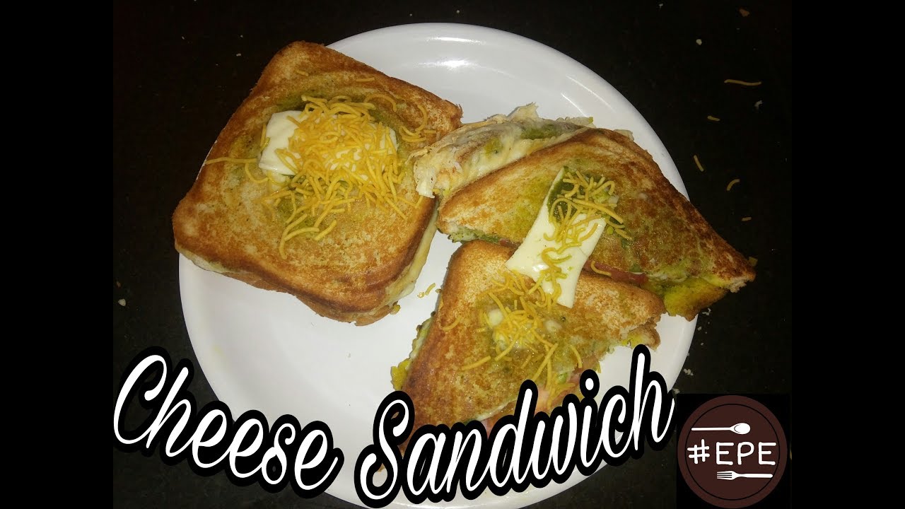 How to make Cheese Masala Toast Sandwich YouTube