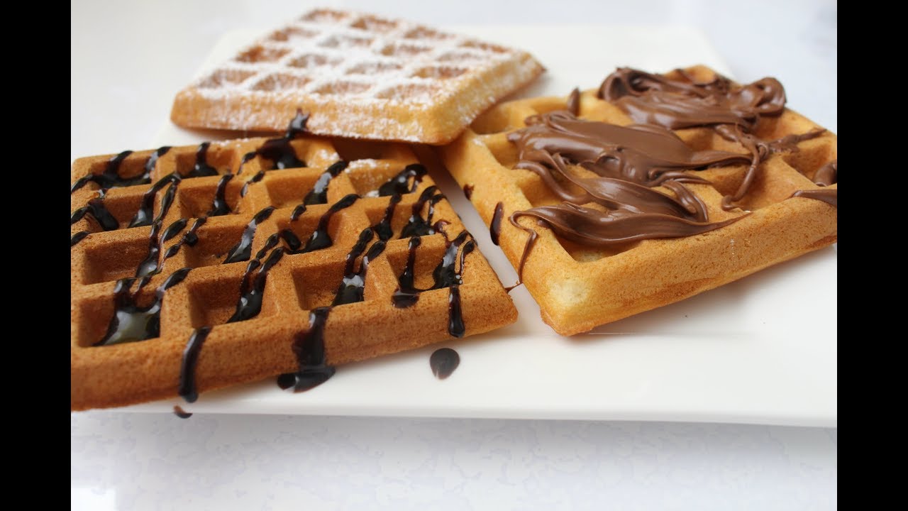 les gaufres  طريقة تحضير لي قوفر