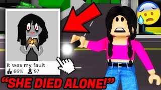 The CREEPIEST ROBLOX GAMES with the WORST SECRETS on BROOKHAVEN!