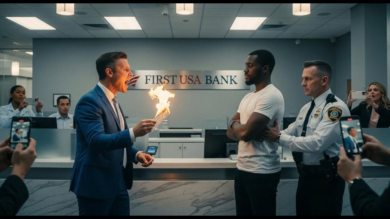 Le directeur brûle le chèque d’un homme noir—sans savoir qu’il est le propriétaire de la banque !