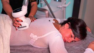 ASMR: Lymphatic Drainage LPG Massage  | Real Full Body Spa Treatment (No Talking)