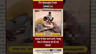सांचौर में नीलगाय घायल, लोहे के फंदे बने खतरा