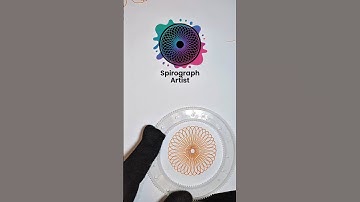 Every turn makes a new design ❤️✨ #spirograph #relaxing #satisfying #spirographshr