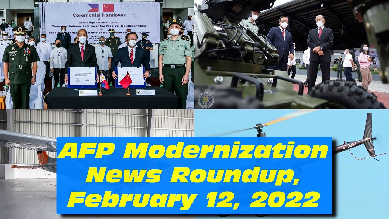 AFP Modernization News Roundup, February 12, 2022 - YouTube