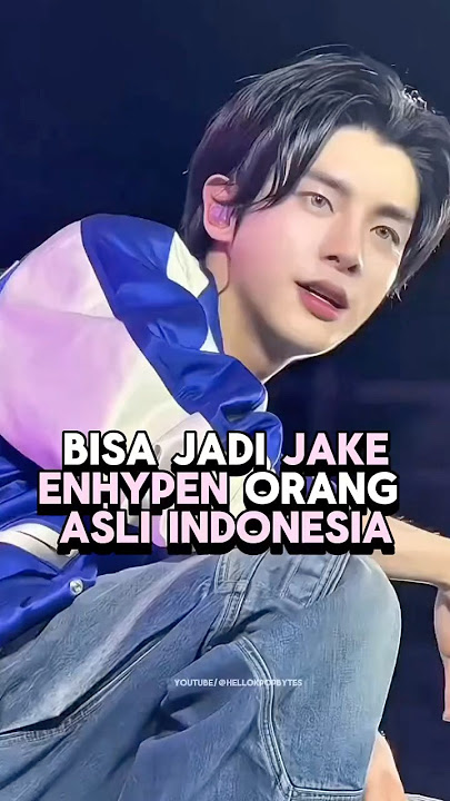 Bisa jadi Jake Enhypen orang asli Indonesia #kpop #shorts #fyp