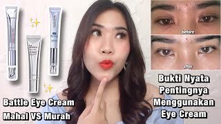 Eye Cream Murah VS Mahal |Ampuh Atasi Mata Panda Kerutan Halus The Originote, Skintific \u0026 Elformula