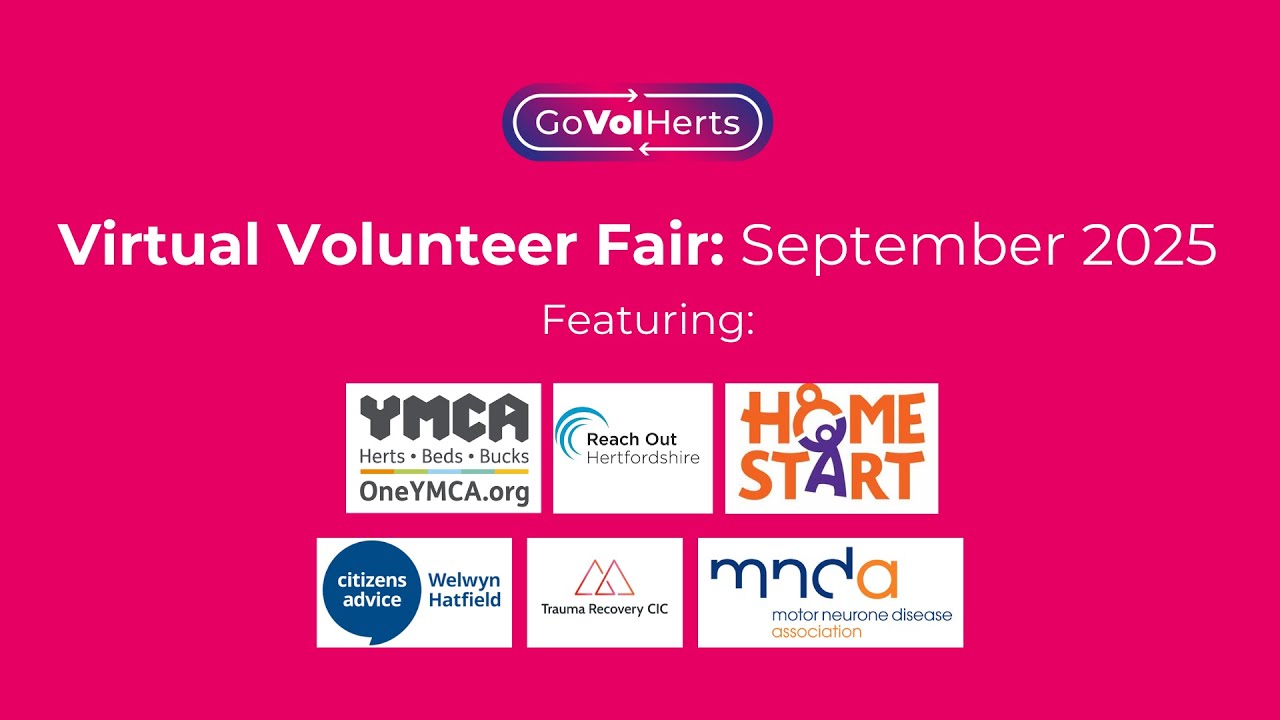 Hertfordshire Volunteer Fair Wednesday 17th September 2025