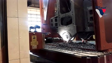 Table Type Horizontal Boring Mill WFT 13 CNC - Drilling & Tapping Operation | FERMAT MACHINERY