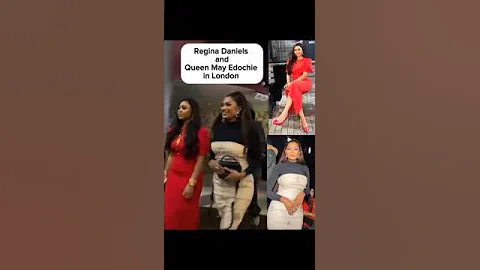 Regina Daniels and Queen May Edochie Looking Good in London