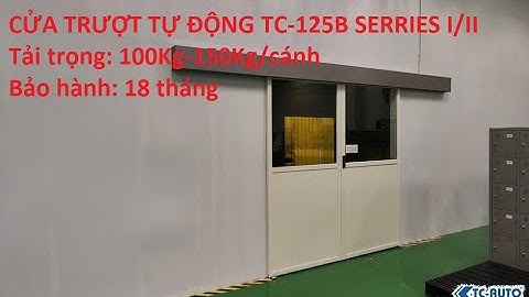 Cửa trượt tự động TC 125B hàng chất lượng cao Thượng Hải, Trung Quốc