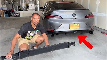 Installing an OEM Upgrade Diffuser on My Acura Integra (DE4)