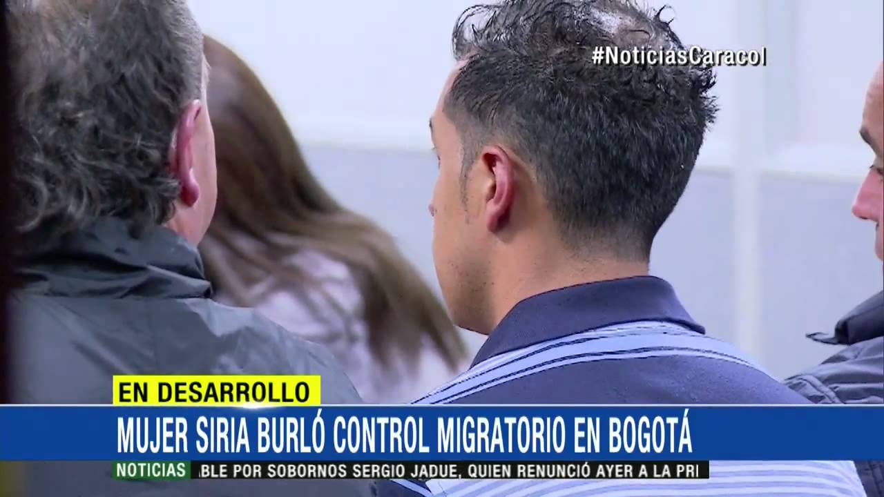 Video muestra cómo siria con pasaporte falso burló controles en El Dorado 19 noviembre 2015