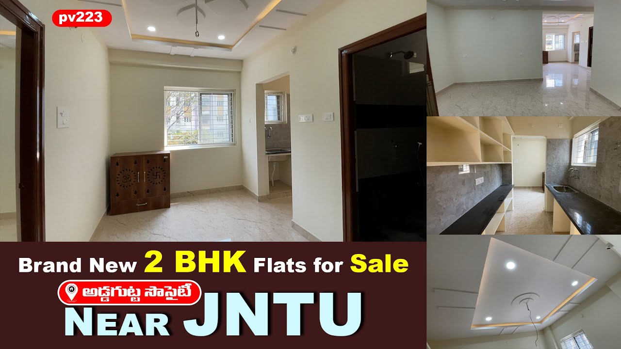 Brand-New 2BHK Flat For Sale Near JNTU