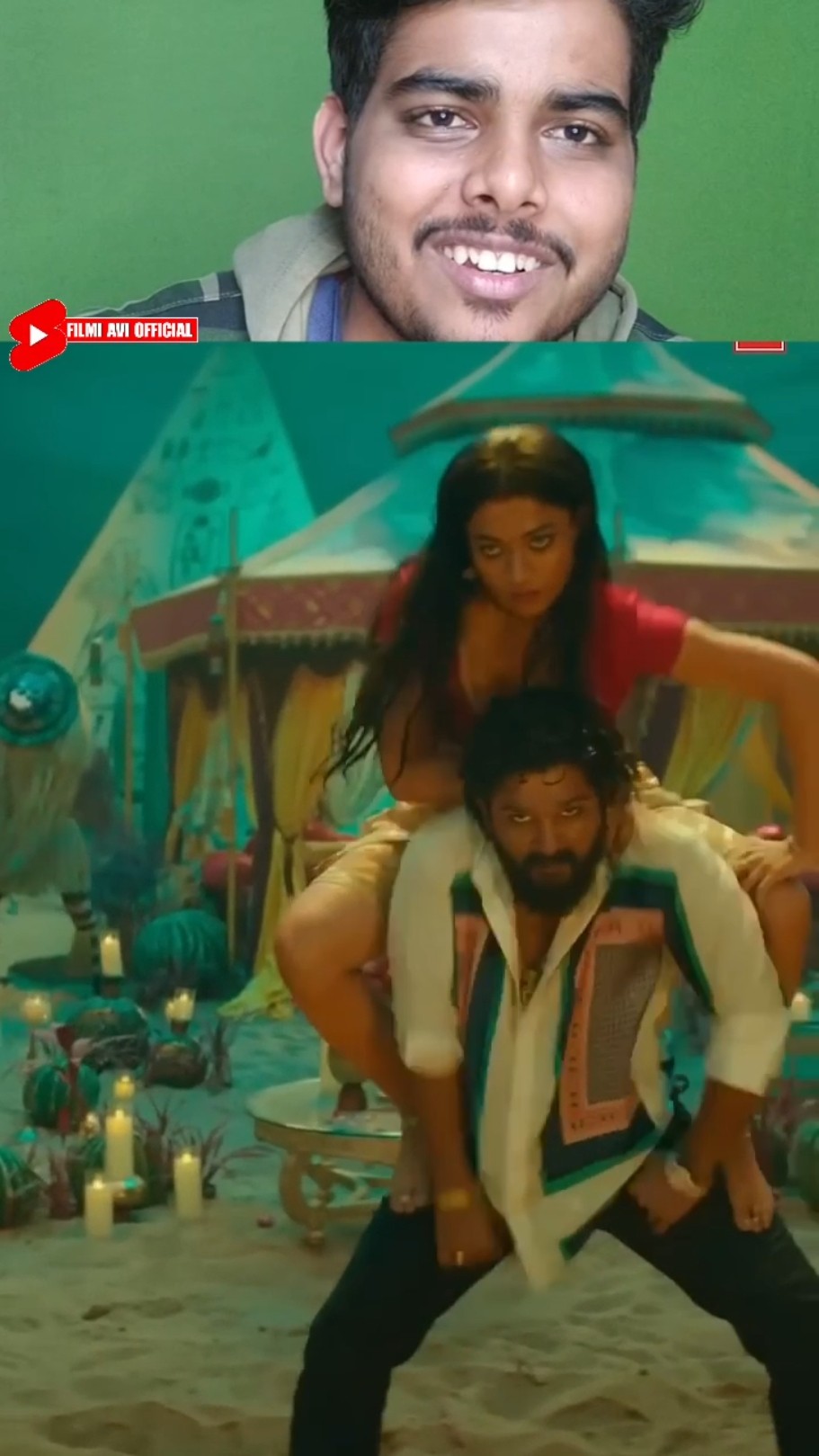 PEELINGS Song  Allu Arjun and Rashmika Mandanna Dance Reaction Video | #shorts #remix