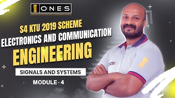 S4 KTU 2019 Scheme QP Solution | ECE | SIGNALS & SYSTEMS  | ECT 204 | MODULE 4 | 2022 | ONES