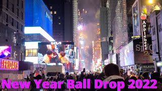 Time Square New Years Eve Countdown And Ball Drop 2022 Ball Drop 2022