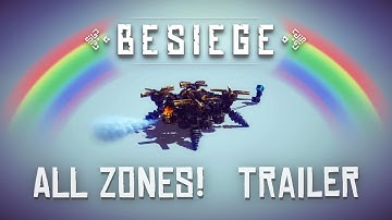 All Levels, One Machine - LITTLE QUEEN Trailer [Besiege 1.0+]