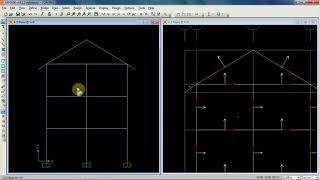 Tutorial SAP2000 V14 - Distributed Load on Frame (Part 7)