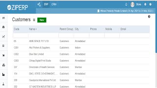 ZipERP AND SAP ME  COSTOMER { COMPANY } Kese Add  Kartehe screenshot 2