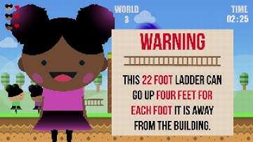 Math Video Challenge - The Ladder Challenge (2016-2017 Winner)