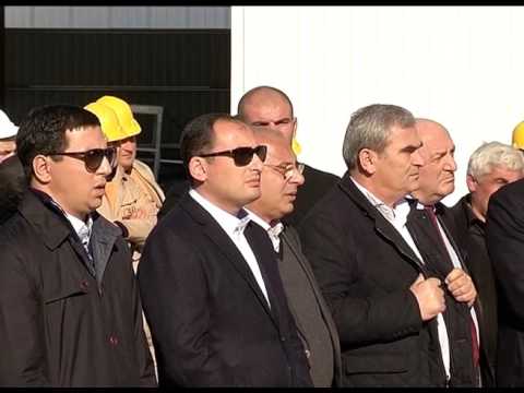 ბენტონიტური თიხის გადამამუშავებელი საწარმოს გახსნა