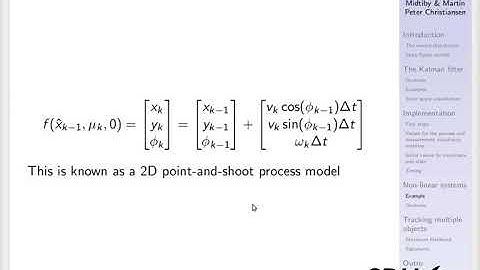 Kalman filtering part 2