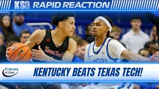 Kentucky Takes Down Texas Tech 76-65 | Rapid Reaction