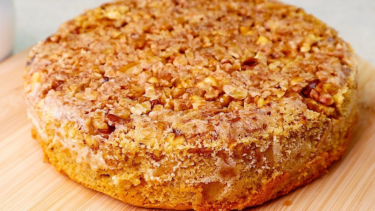 Овсянка, апельсины и яблоки. Торт, который тает во рту! Вы будете поражены!