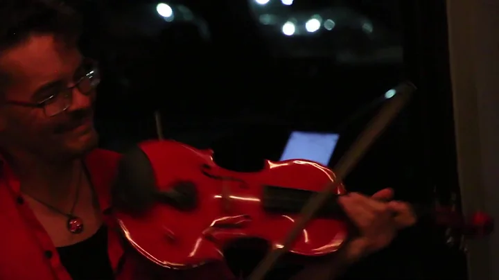 Guillermo and Omar jamming at Rouge Wine Bar