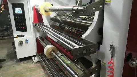 Solid Servo Driven High Speed Slitter Machine 1300mm Slitting Machine