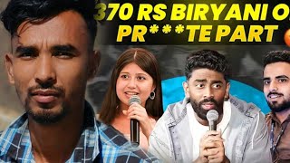 370 Rupees Biryani Controversy | PranitMore' Funny, Dr sejal pawar, HimanshujhangarTechnical Dost