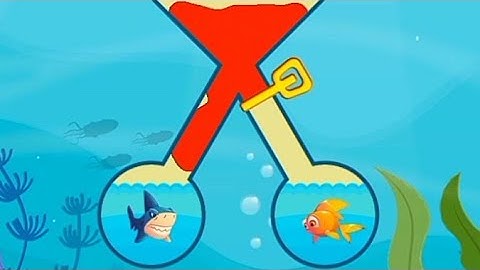 Save 🐬fish Game || Pull the Pin & Save Fish Gameplay ios  Android mobile Gameplay #walkthrough