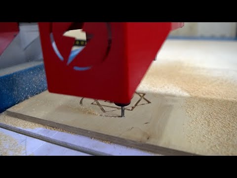 Фрезерный станок 1600x2500 мм с ЧПУ Standart, видео 1