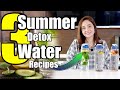 How to make 3 refreshing summer detox water recipes with juggun kazim