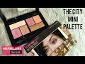 The City Mini Palette Westside Roses  // MAYBELLINE New York / Eyeshadow palette #review#maybelline 
