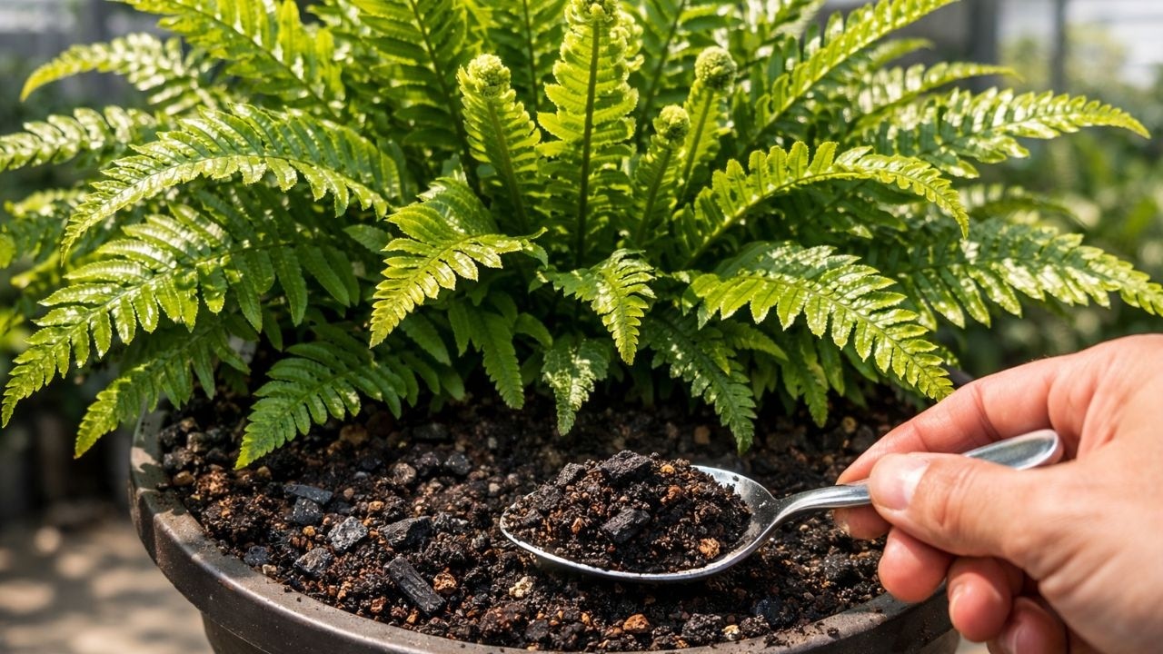 MORRIA E NÃO SABIA: Só 1 Colher DESTRAVA Qualquer SAMAMBAIA PARADA!