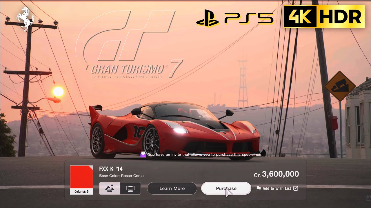 Gran Turismo 7 Ferrari Invitation Jackpot [4K60HDR] YouTube