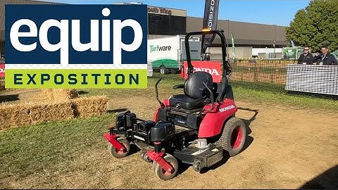 Honda PROZISiON Autonomous Mower | Full Walkthrough at the 2025 Equip Expo