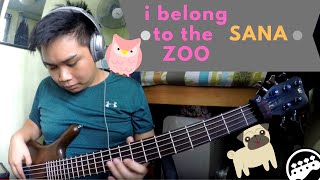 I BELONG TO THE ZOO BASS X TABS