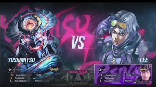 Tekken 8 //Online Ranked Sets 10 win streak Lee Vs Yoshimitsu