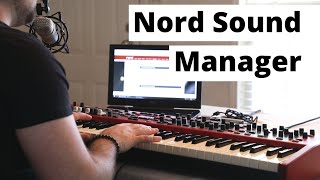 Installing Nord Sound Manager and Downloading and Installing the White Grand Piano Sound screenshot 1