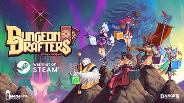 Dungeon Drafters - Steam Announcement Trailer