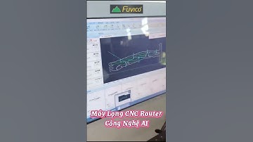 Máy lọng CNC Router sử dụng công nghệ AI, camera xử lý hình ảnh, nhận diện phôi #duyhau #daiphucvinh