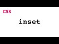 CSS: inset | JSer - learning CSS