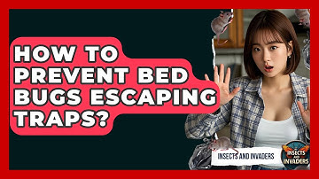 How To Prevent Bed Bugs Escaping Traps? - Insects and Invaders