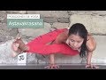 Posición de yoga: Astavakrasana (postura de los ocho ángulos)