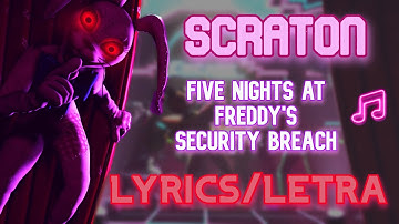 SCRATON - "ASTRAY" FNAF SECURITY BREACH SONG | MUSIC LYRICS VIDEO | SUB ESPAÑOL