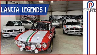 Driving THE Lancia Fulvia 1600HF Fanalone Group 4 Rally Car from Gran Turismo !